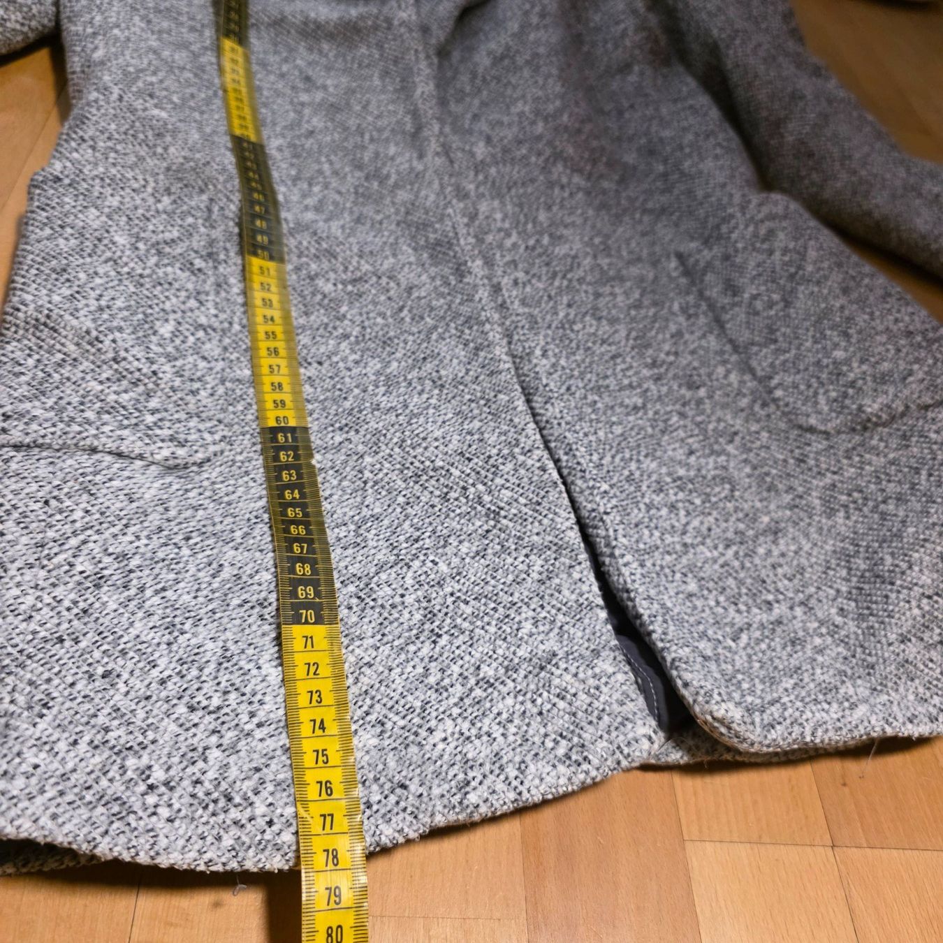 Only Giacche: ONLY Blazer Grau Weiß Gr. S Übergangsjacke – Usato da Wald ZH venduto da CapLux 4