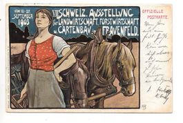 Litho FRAUENFELD Expo Landwirtschaft 18.-27. Sept. 1903