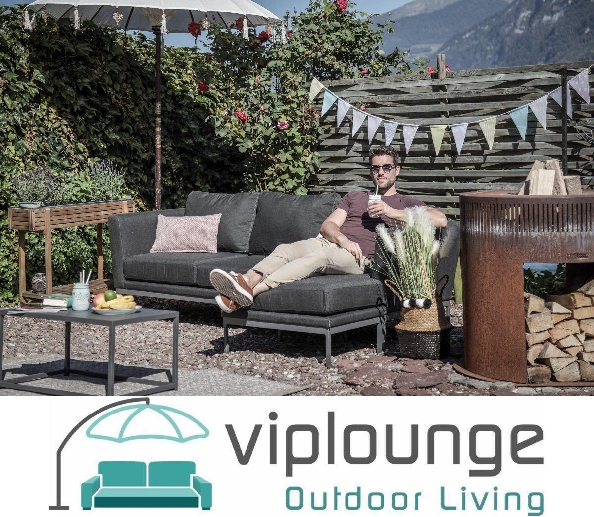 Viplounge Divani: Moderne Outdoor-Möbel online bestellen – Nuovo e nell'imballaggio originale da Uznach venduto da viplounge 1