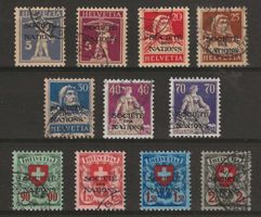 1922-25 : Serie SDN Nr. 16 - 26 : KP 243.--