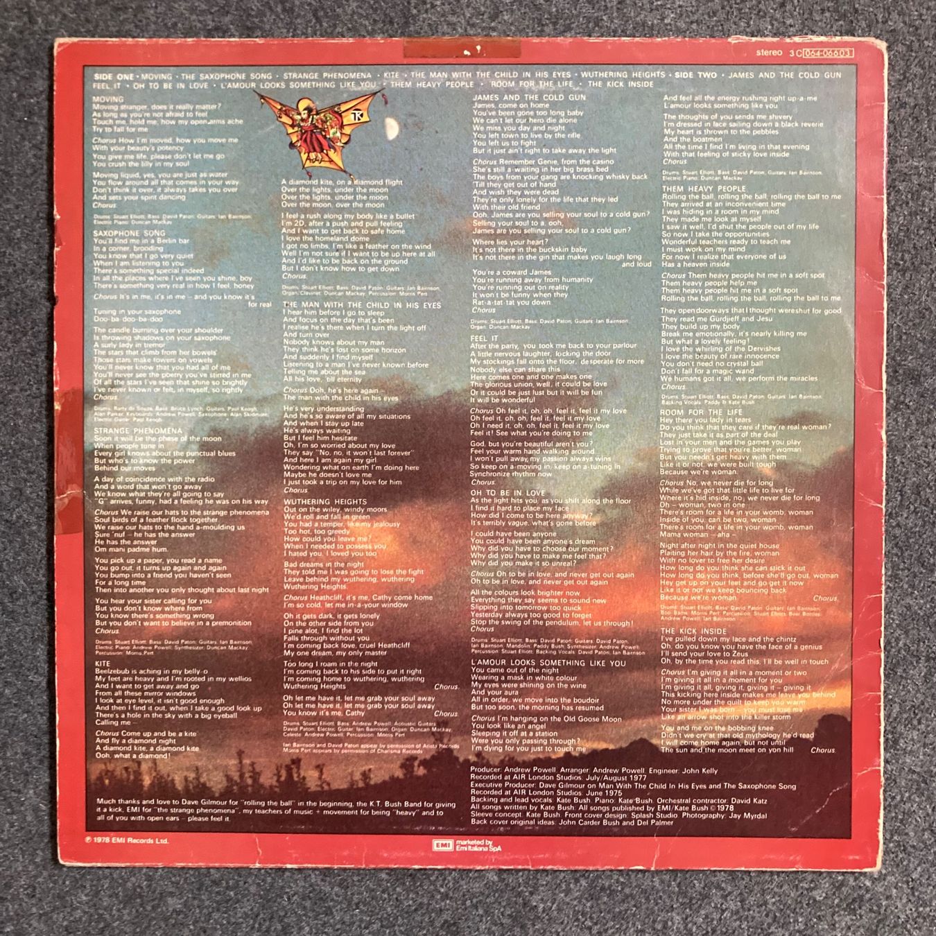 Dischi in vinile: Kate Bush - The Kick Inside - LP – Usato da dachsen venduto da oheio 1