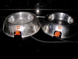 2 GAMELLES POUR PETITS CHIENS