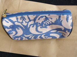 Kosmetiktasche Estée Lauder, beige-jeansblau, neu %