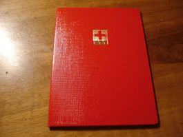 Jahresserie Schweiz, 1980, ET-o in PTT-Büchli