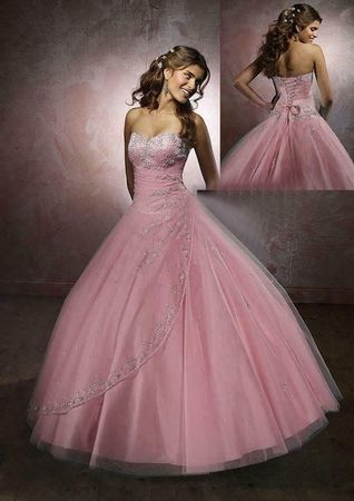 Brautkleid Ballkleid ROSA Gr. 40/42/44 - AUSVERKAUF
