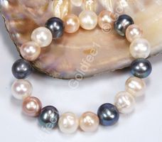 Süsswasser Zucht-Perlen Stretch Armband