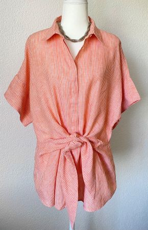 Lauren Ralph Lauren Leinenbluse Grösse XL