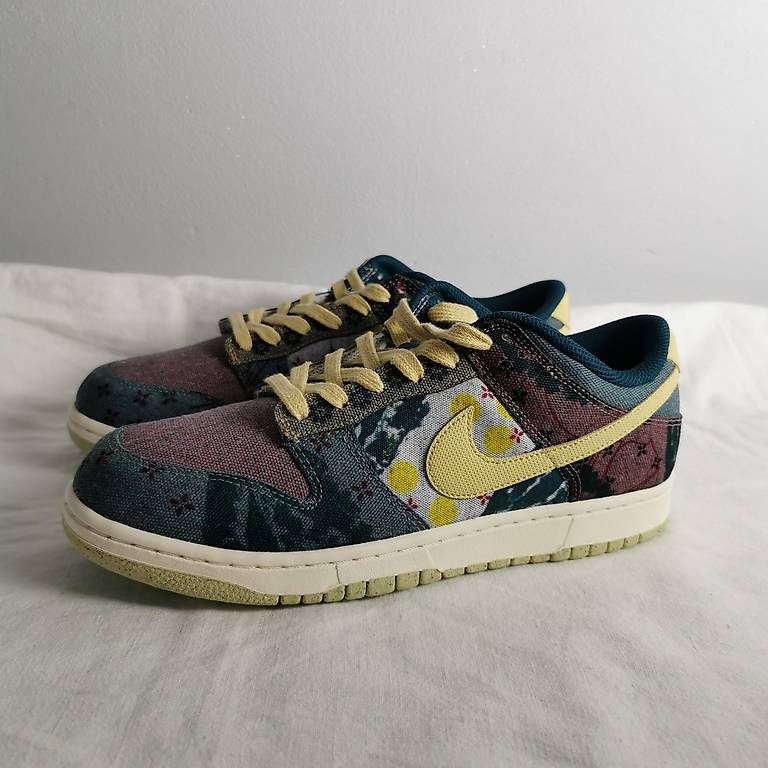Nike Scarpe da uomo: STEAL Nike Dunk Low Comunity Garden (43) – Nuovo e nell'imballaggio originale da Luzern venduto da LuzernerShop
