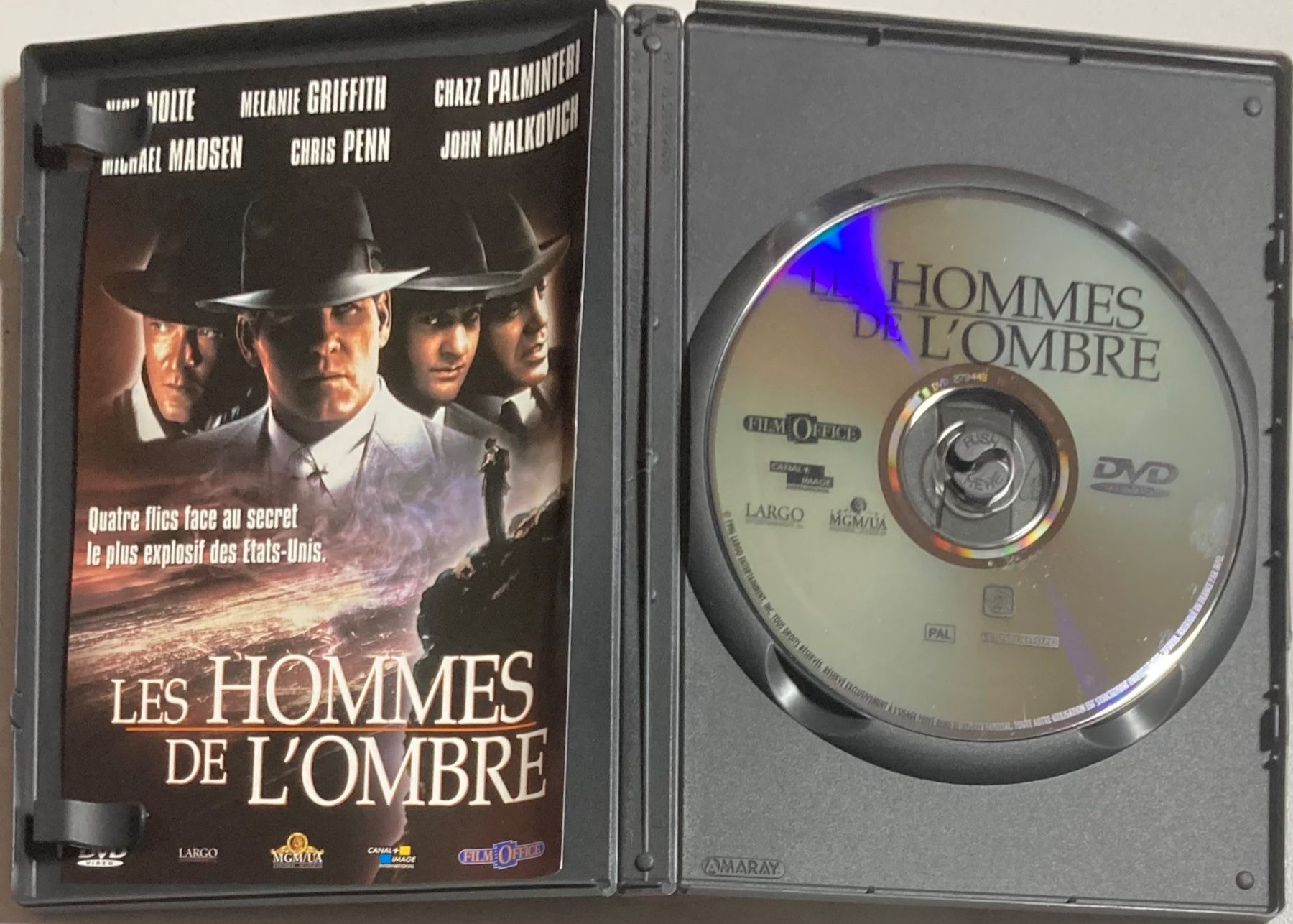 Tutti i DVDs: LES HOMMES DE L'OMBRE – Usato da Poliez-Pittet venduto da Newtown-Records 2