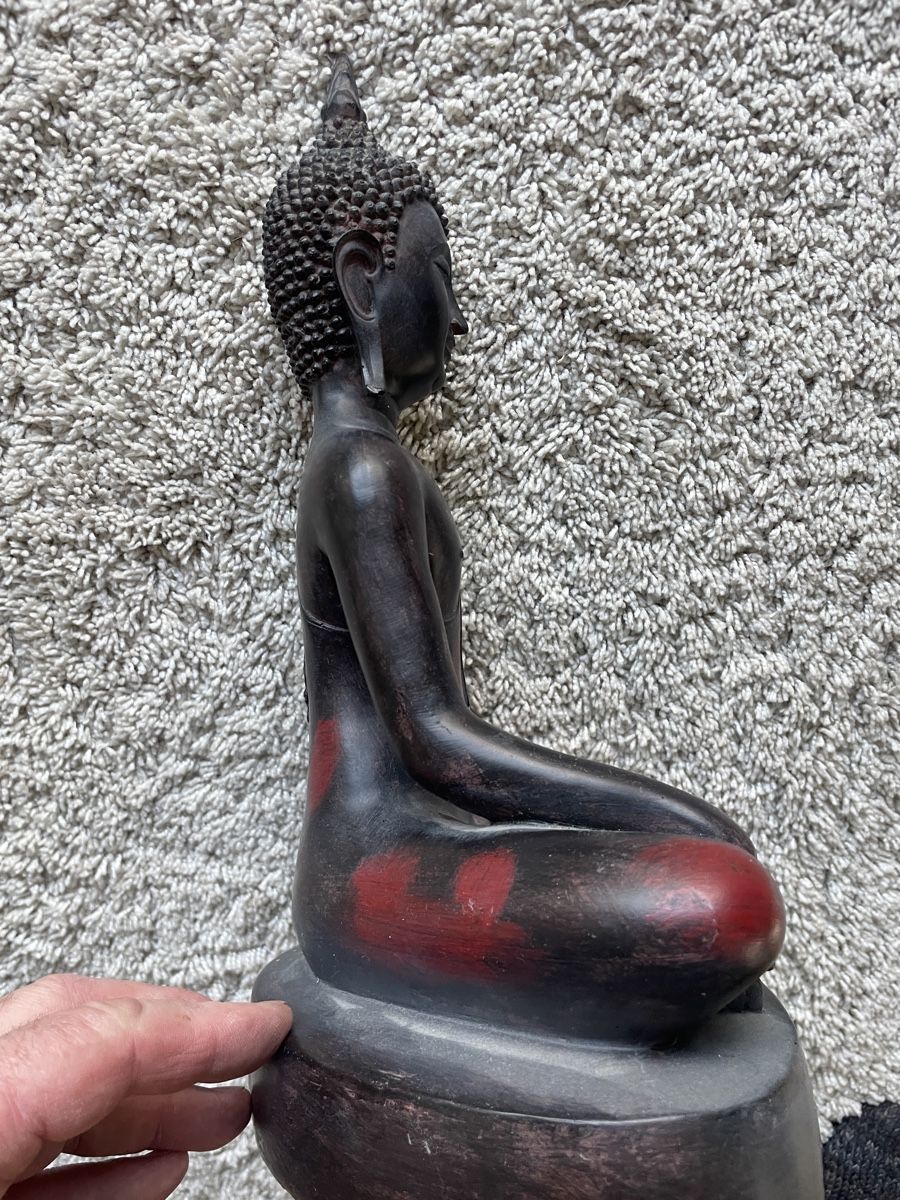 Figurines: Buddha Statue Kunstoff Deko Figur 37cm – D'occasion à Reigoldswil par tho_td6x 2
