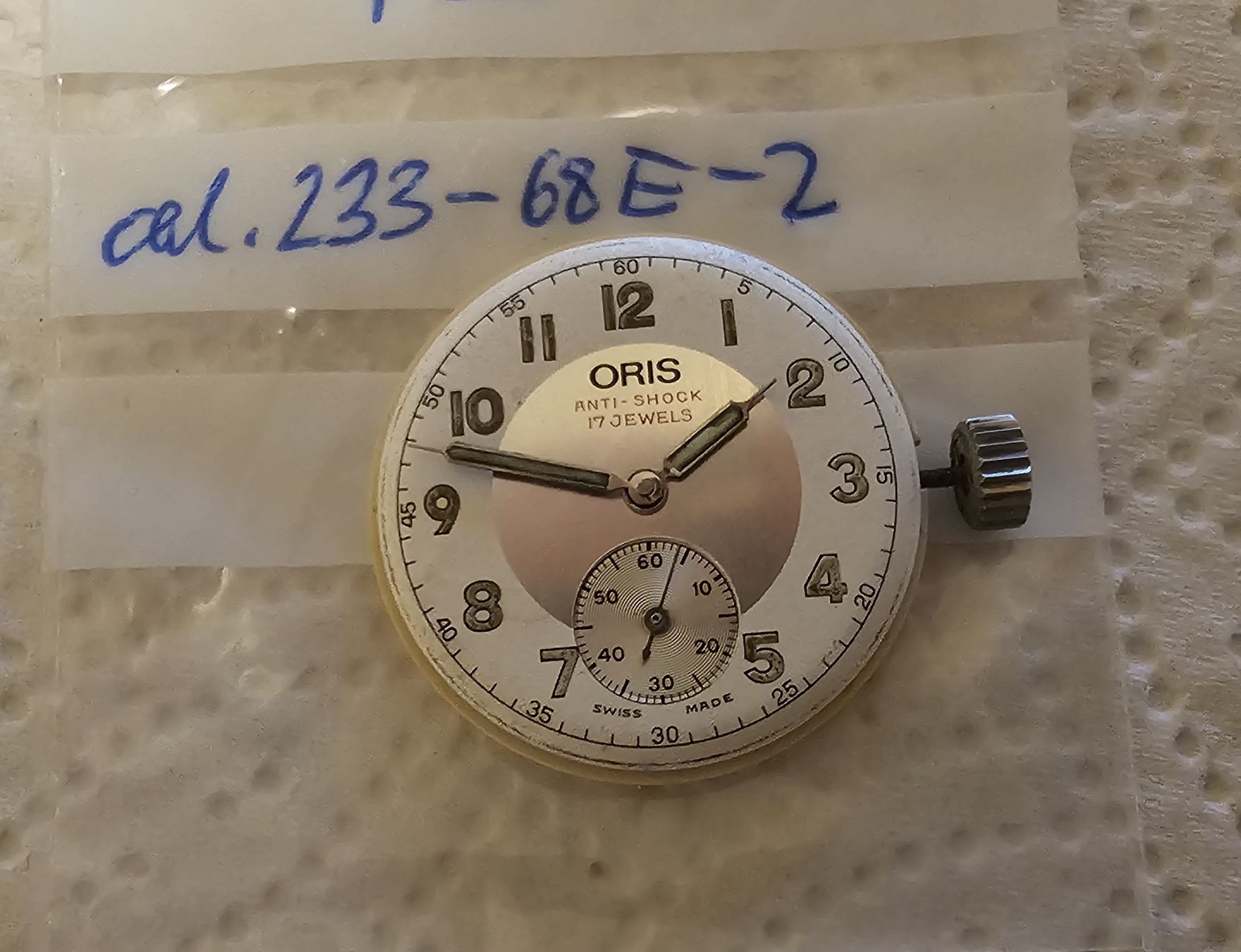 Oris Orologi:  ORIS mouvement cal. 233-68E-2  – Usato da Genève venduto da Fresko01 2