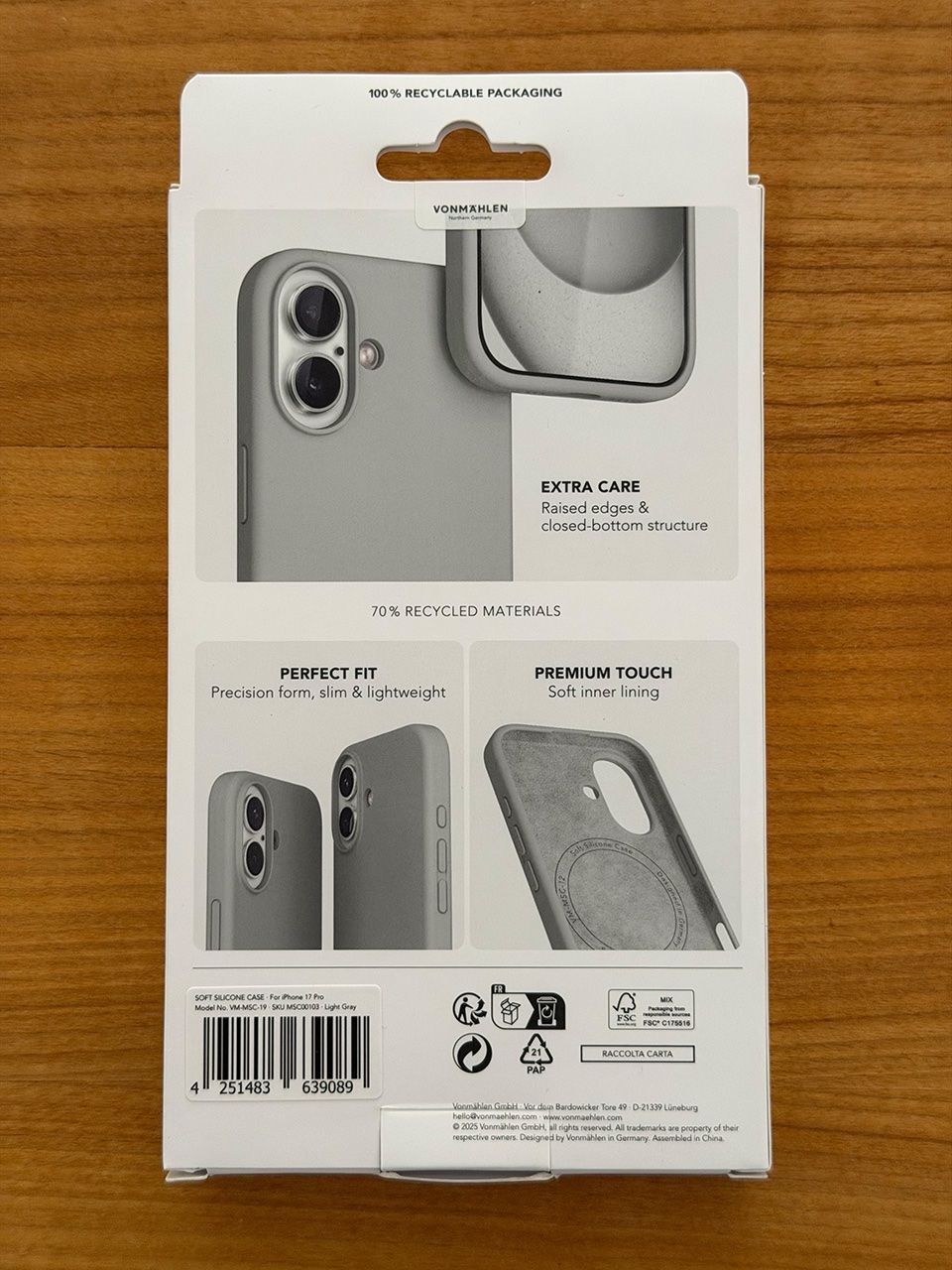 Covers & Schutzfolien: iPhone 17 Pro Vonmählen Silicone Case – Neu (gemäss Beschreibung) aus Chur von occora 1