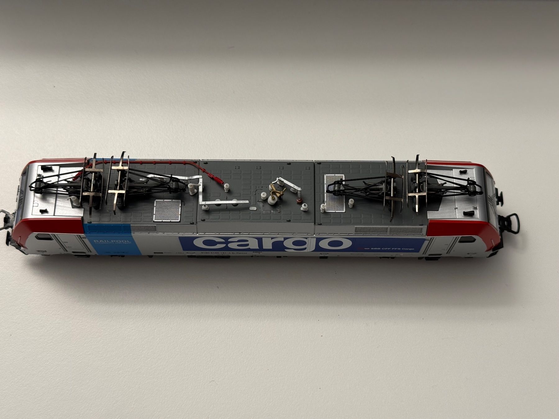 Piko Modelleisenbahnen: Piko 96730 SBB BR 186 Railpool Cargo E-Lok / DC HO – Gebraucht aus Jonschwil von sutfra12 4