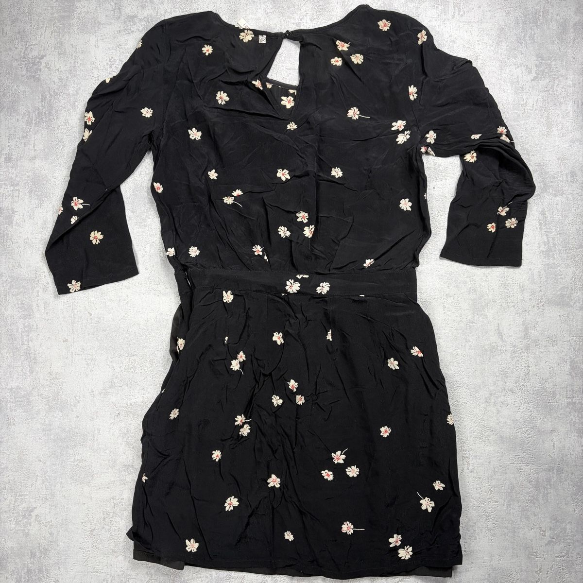 Vestiti: Robe courte I.CODE Noire Fleurie - Taille 34 – Nuovo (secondo la descrizione) da Hauterive NE venduto da Leo_o 6