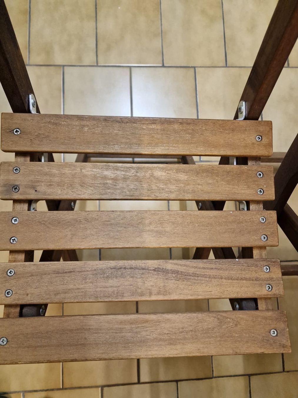 Ikea Tischgruppe: Balkontisch mit Stühlen aus Holz – Gebraucht aus Uster von Chantale81 2