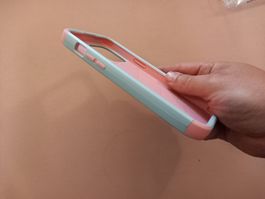 Pastellfarbene stossfeste Hülle Case für iPhone 15