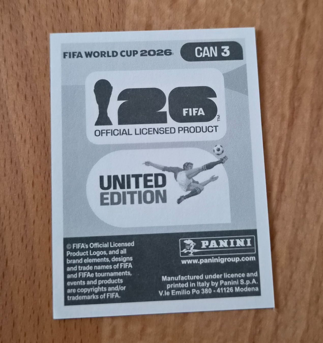 Panini Carte collezionabili: Panini WM 2026 Alphonso Davies CAN 3 – Usato da Aarberg venduto da NA93 1