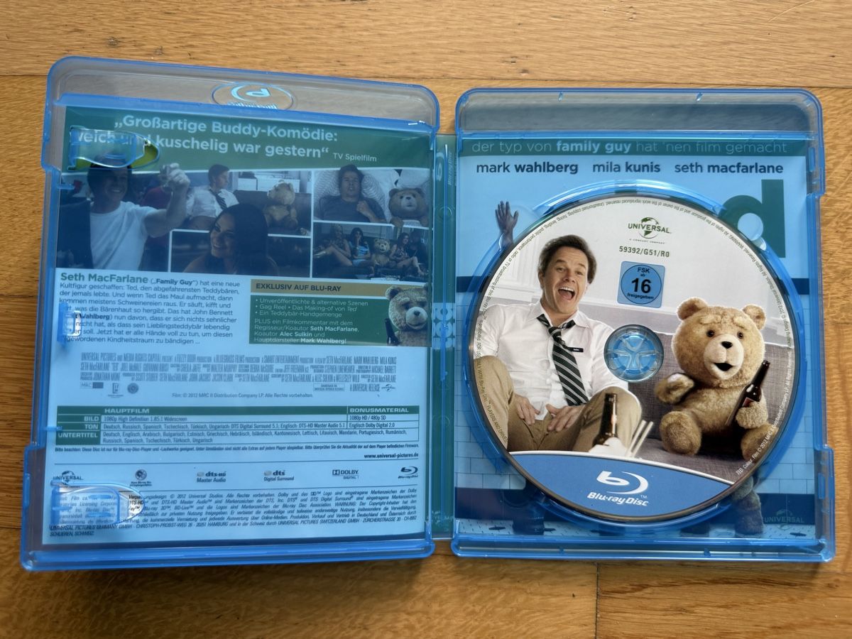 Alle DVDs: Ted - Blu-ray – Gebraucht aus Kölliken von nerdorado 2