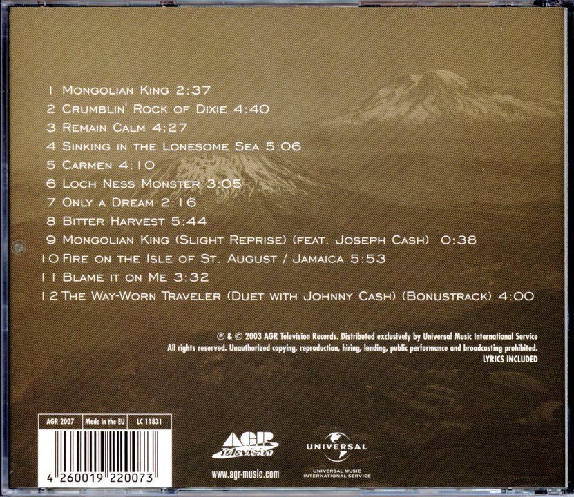 CD: CD - JOHN CARTER CASH ‎– Bitter Harvest – Nuovo (secondo la descrizione) da Morges venduto da evnocha3 2