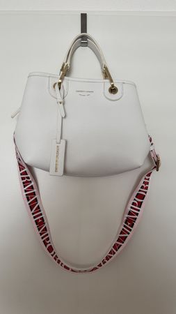 Emporio Armani Borsa Handtasche Weiss sehr guter Zustand