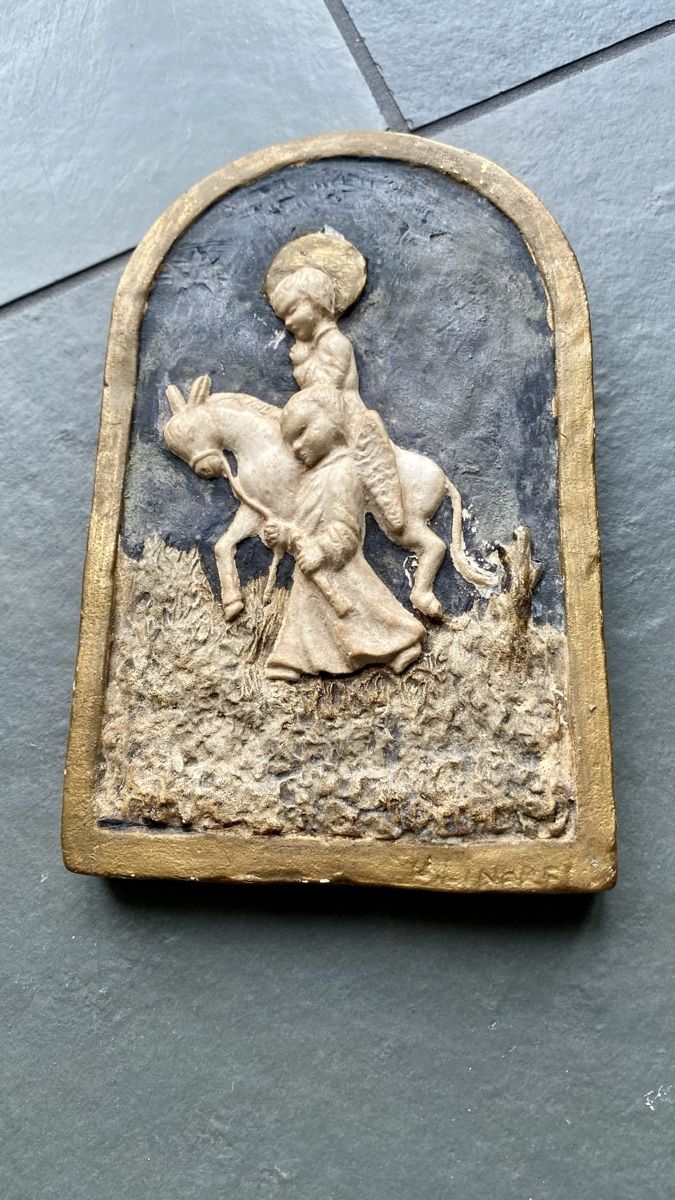 Skulpturen & Statuen: Wandbild religiös – Gebraucht aus Hünenberg See von com_com
