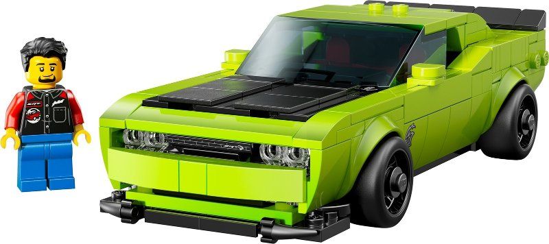 Lego Kit di costruzioni: LEGO SPEED CHAMPIONS 77237 Dodge Challenger SRT Hellcat – Nuovo e nell'imballaggio originale da Basadingen venduto da NekoBricks 1