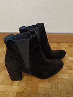 Paul Green Stiefeletten schwarz Wildleder Gr. 37