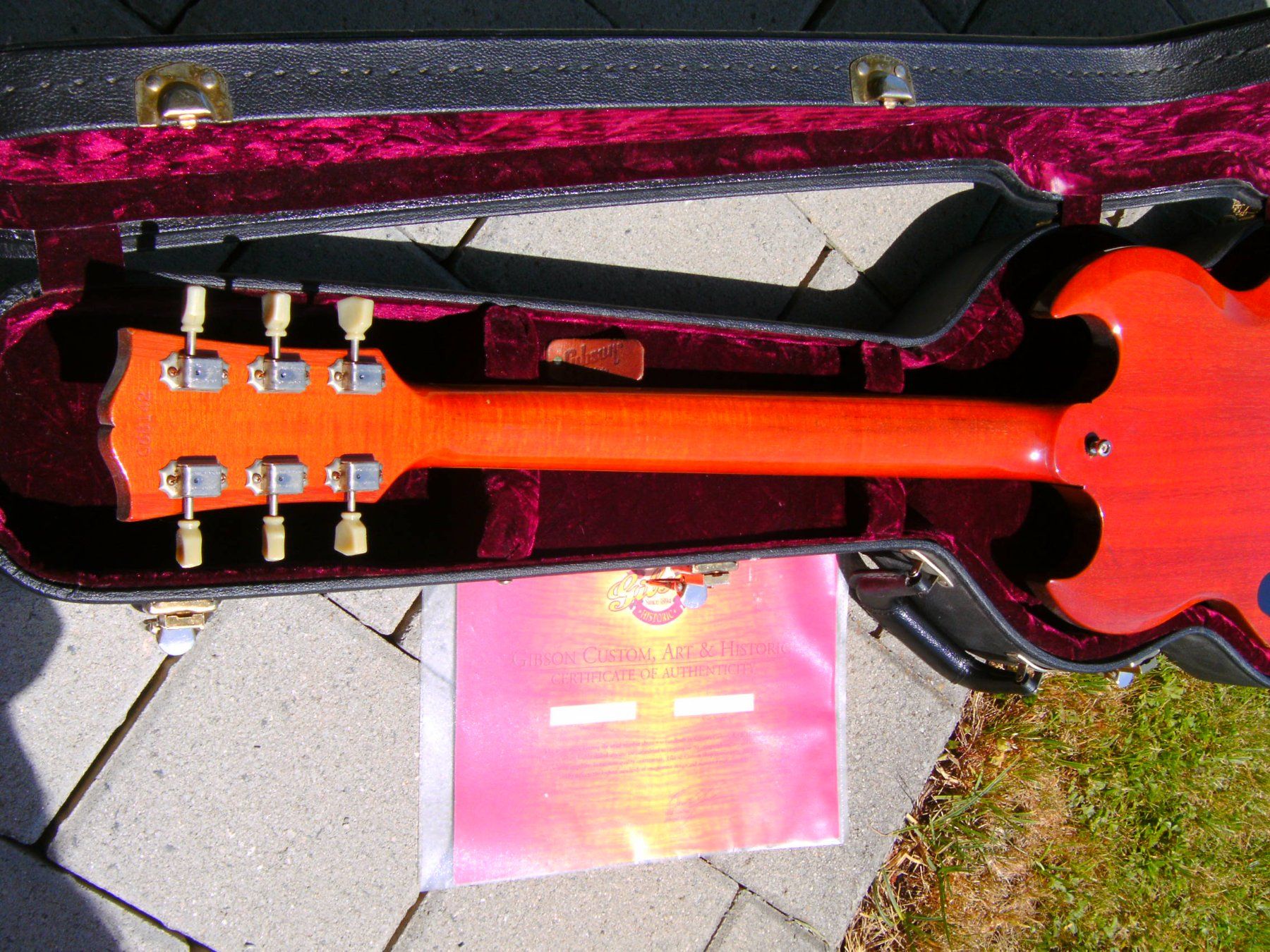 Gibson Strumenti musicali: Gibson SG 1964 Custom Shop, Jg. 2006 – Usato da Kastanienbaum venduto da jtm45 6