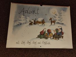 Nostalgischer Adventskalender "Zipf, Zapf, Zipfelwitz"