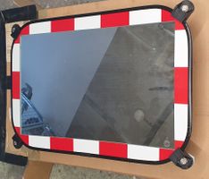 Rundspiegel, Verkehr Spiegel, Warnmarkierung, neu