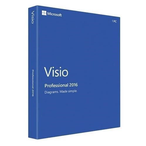 Microsoft Software: Ms VISIO 2016 PRO DE + Multilingual 1PC – Nuovo (secondo la descrizione) da Göttingen venduto da Yes-Softprolux