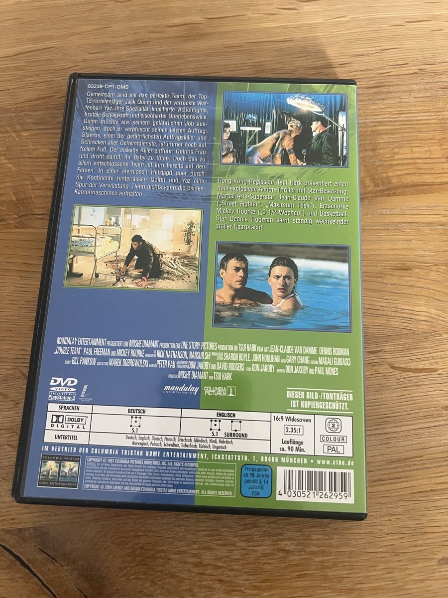 Tutti i DVDs: Double Team – Usato da Steffisburg venduto da balboa_76 1