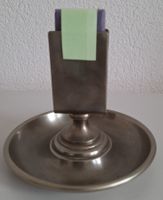 Streichholzhalter Metall mit Ablage