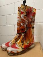 Gummistiefel Gr. 37/Cooles Muster/Neu