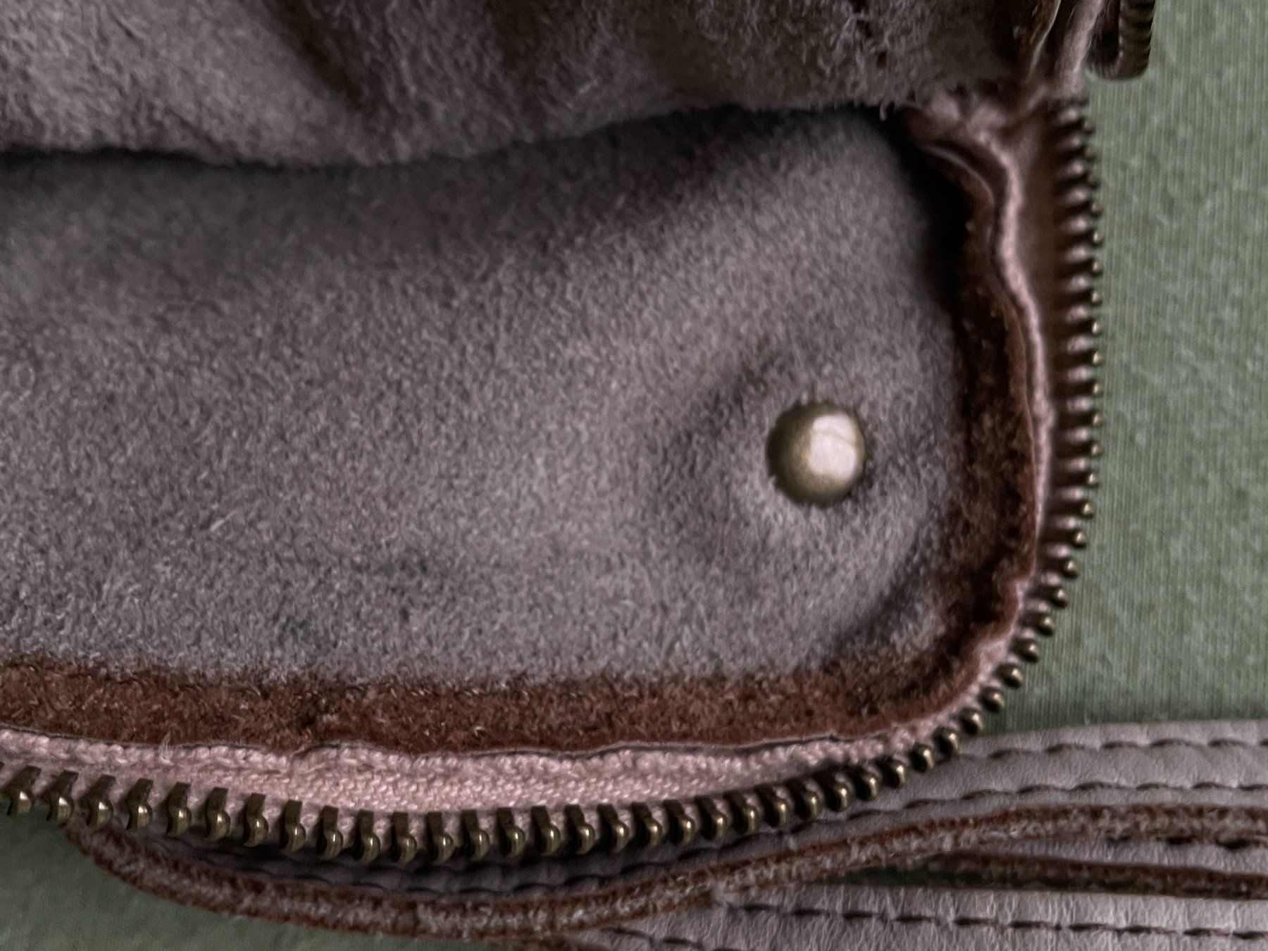 Sacs: Kleine Ledertasche Beige. – D'occasion à Bern par 50percent 2