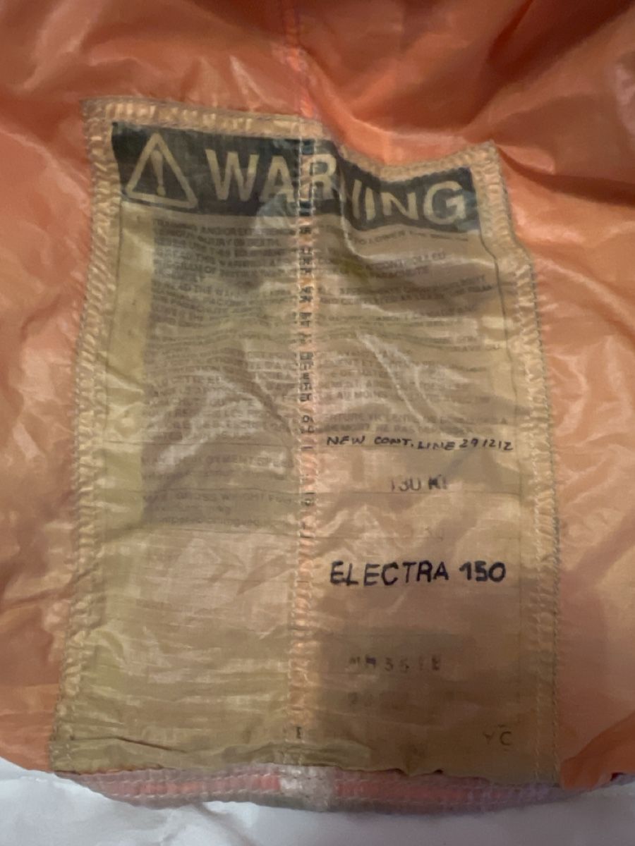 Sport dell'aria & Aquiloni: Voile parachute Electra 150 – Usato da Cernier venduto da MUM_usinage 3