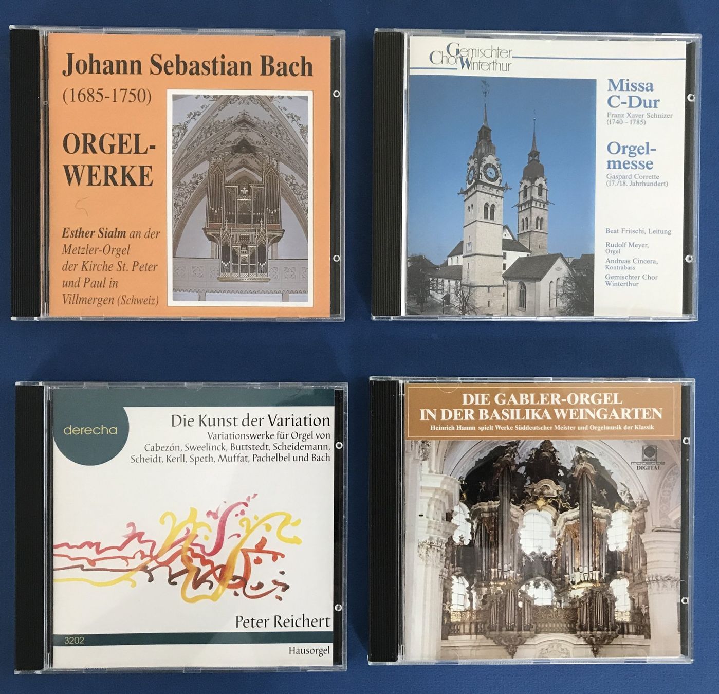 CD: SAMMLUNG ORGELWERKE (10 CD’s) – Usato da Zürich venduto da Domus09