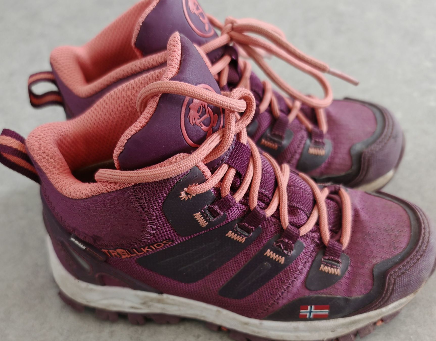 Schuhe für Mädchen: Trollkids Wanderschuhe lila pink Grösse 31 – Gebraucht aus Uster von ang_9wv7