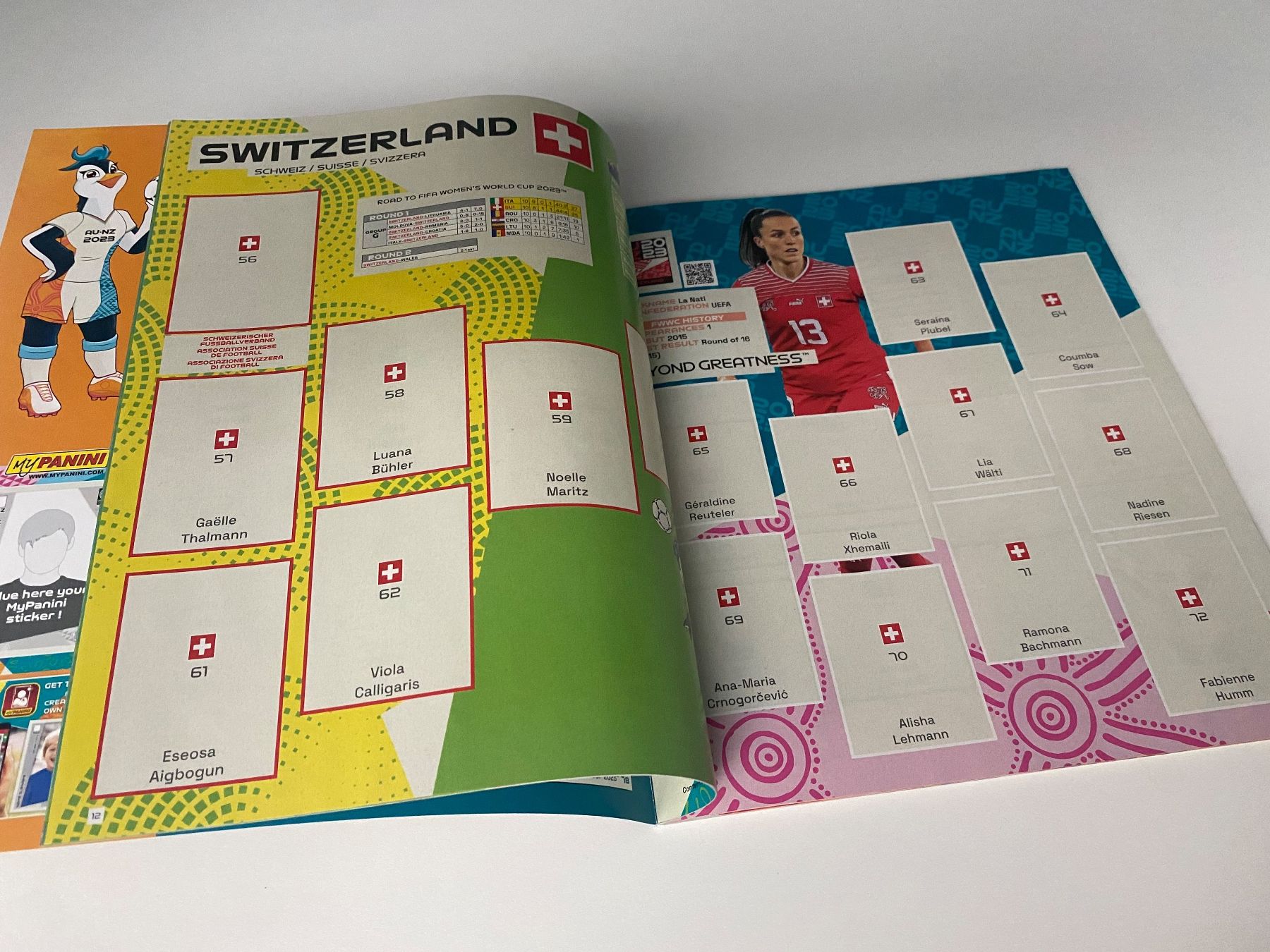 Panini Album: Panini Leeralbum WM 2023 – Usato da Hergiswil LU venduto da FcMalkov 2