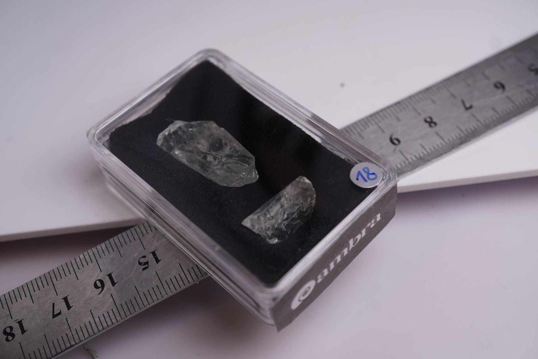 Minerali & Pietre curative: Prasiolith  Rohsteine Facettier  Ware      im Böxli – Nuovo e nell'imballaggio originale da Eschenbach SG venduto da topstone 4
