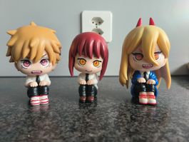 Chainsaw Man Figuren Set - Denji, Makima & Power