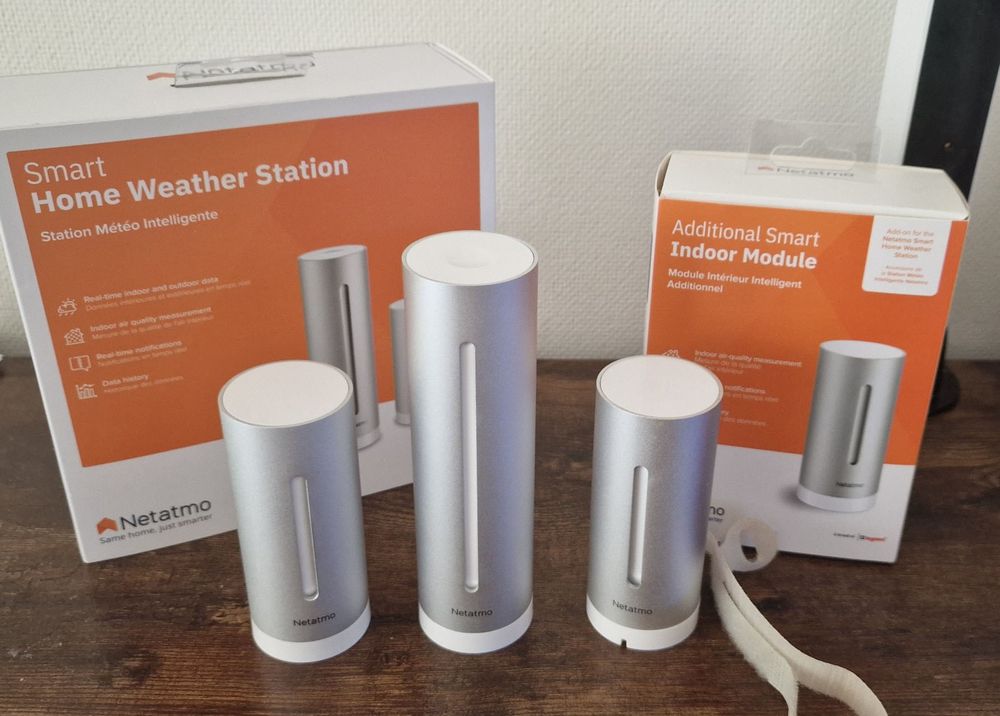 Netatmo Smart Home Wetter Station / Additional Indoor Module (Gebraucht ...