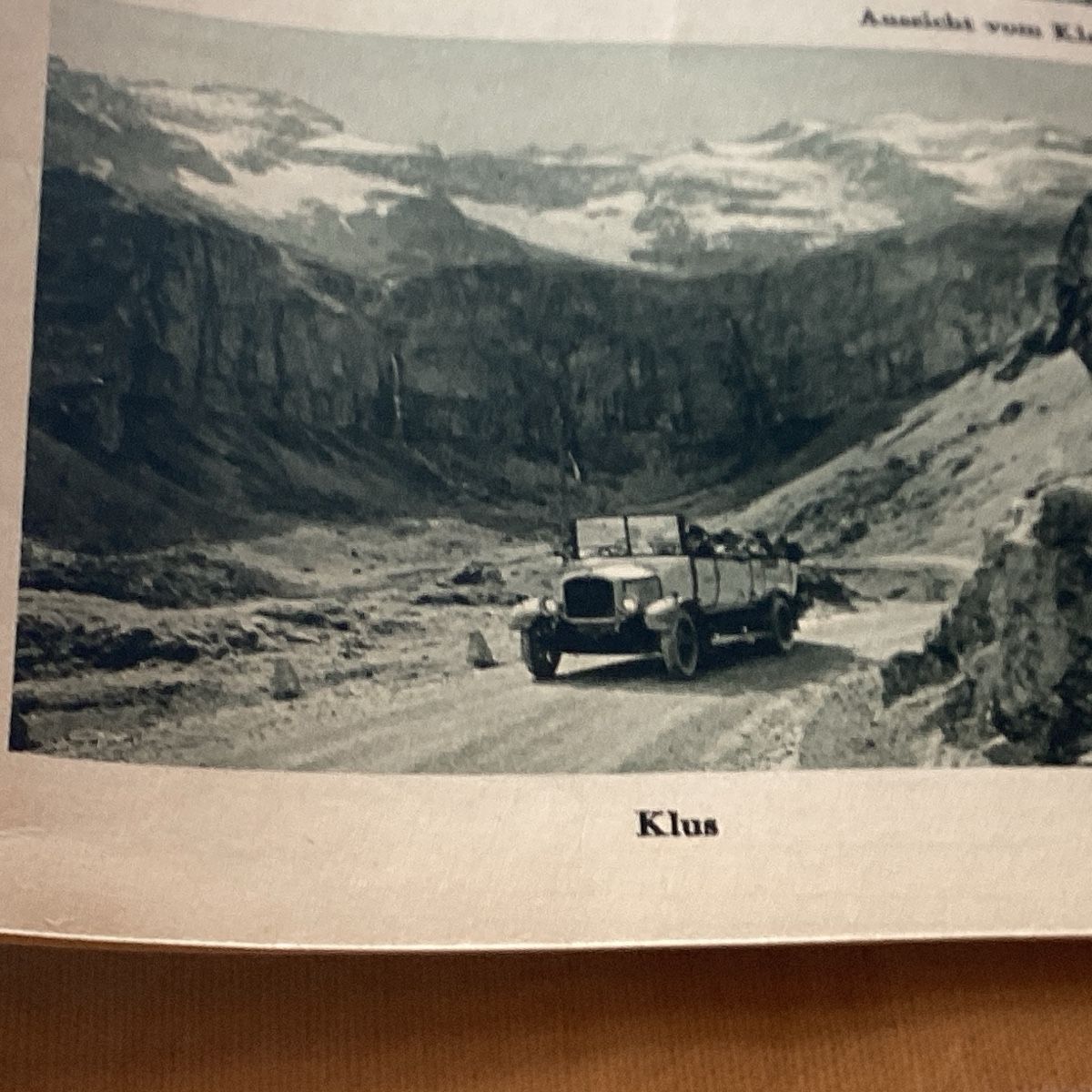 Ansichtskarten: Klausen poststrasse – Gebraucht aus Luc (Ayent) von Rebouille 3