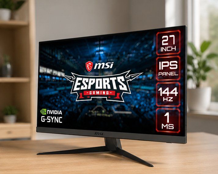 MSI Monitore: Ecran 144hz MSI – Neu (gemäss Beschreibung) aus Ferpicloz von Olivier_Jut 1