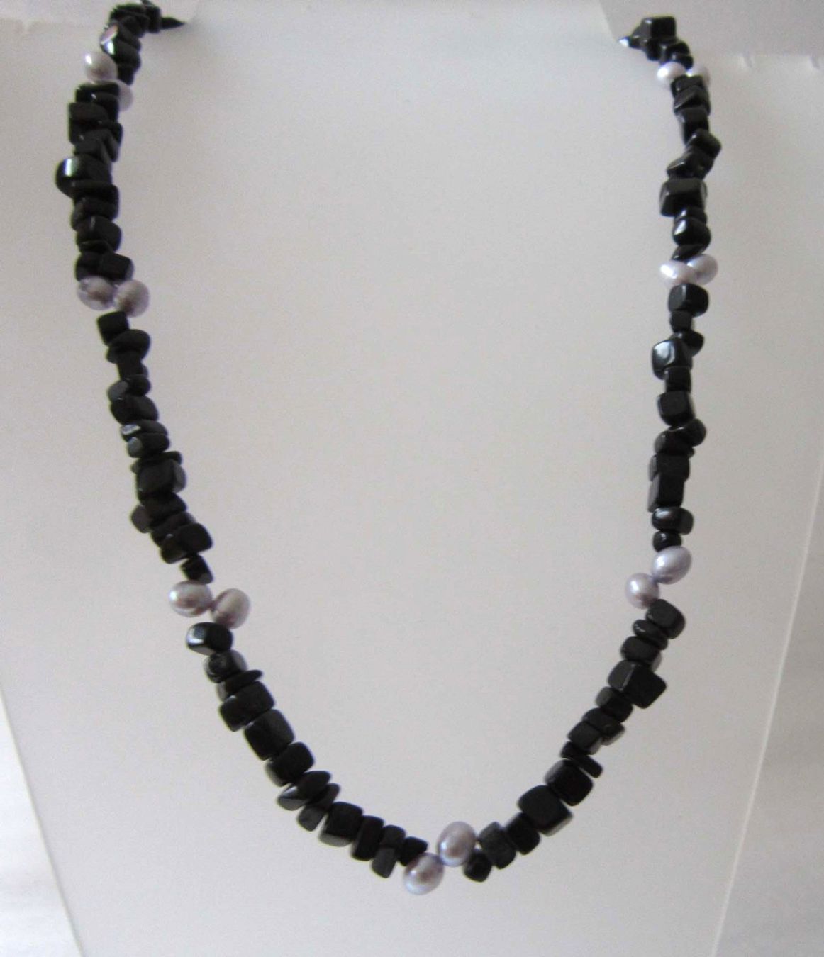 Catenine: 💎Lange Onyx Kette mit Perlen – Nuovo (secondo la descrizione) da Matzingen venduto da zingana 2