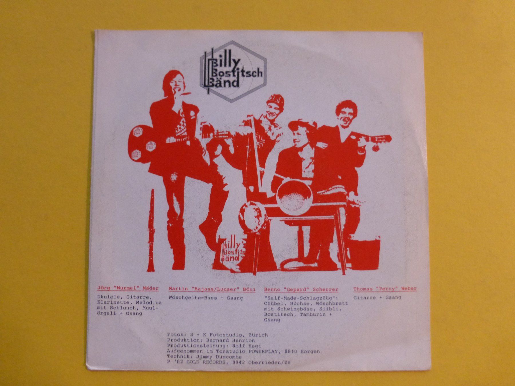 Dischi in vinile: Billy Bostitsch Bänd – De Vampir – Usato da Zürich venduto da Swiss57 1
