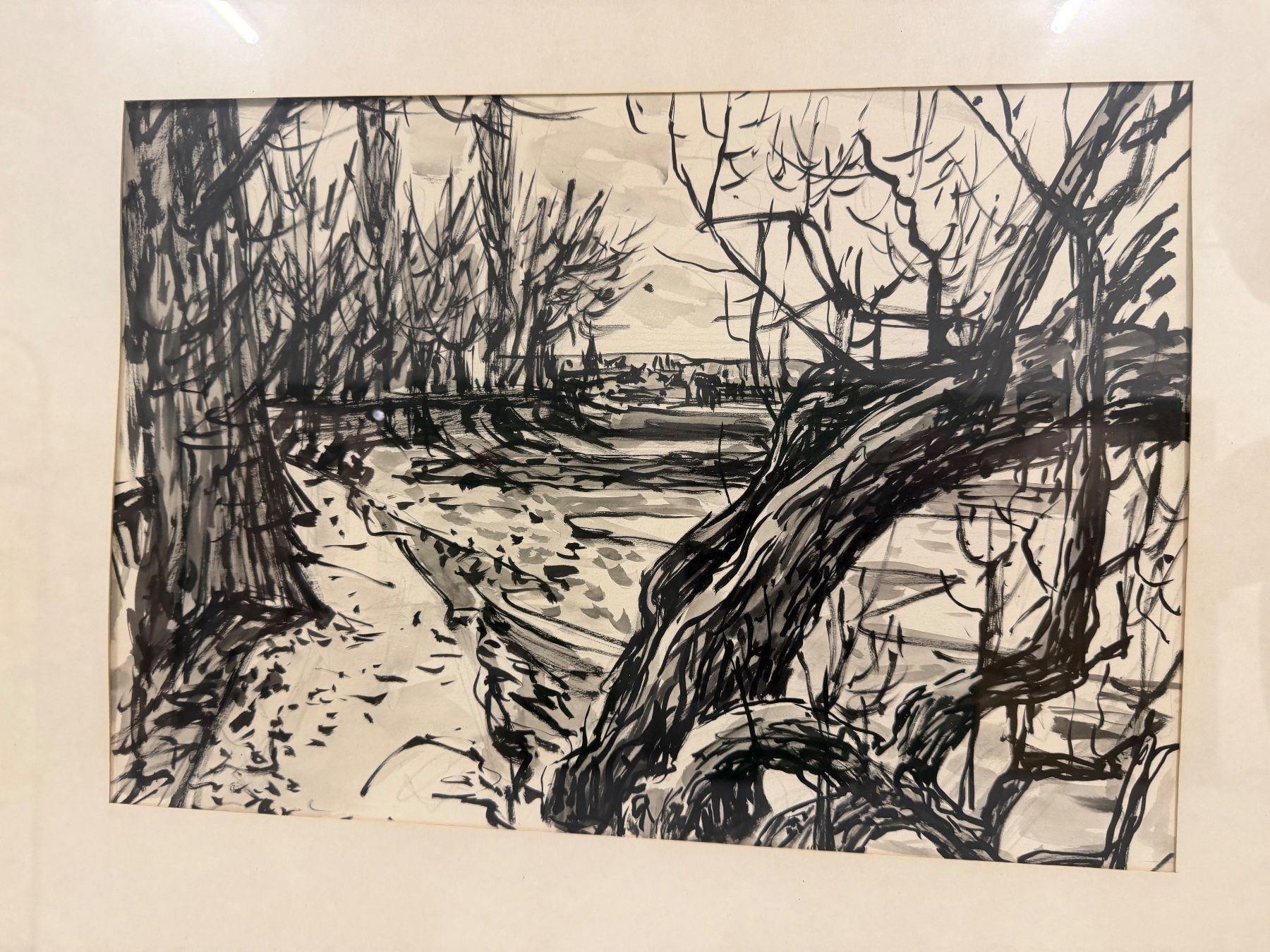 Dipinti: PAUL GROLIMUND Tintenskizze – Usato da Basel venduto da PAUL_ART 1