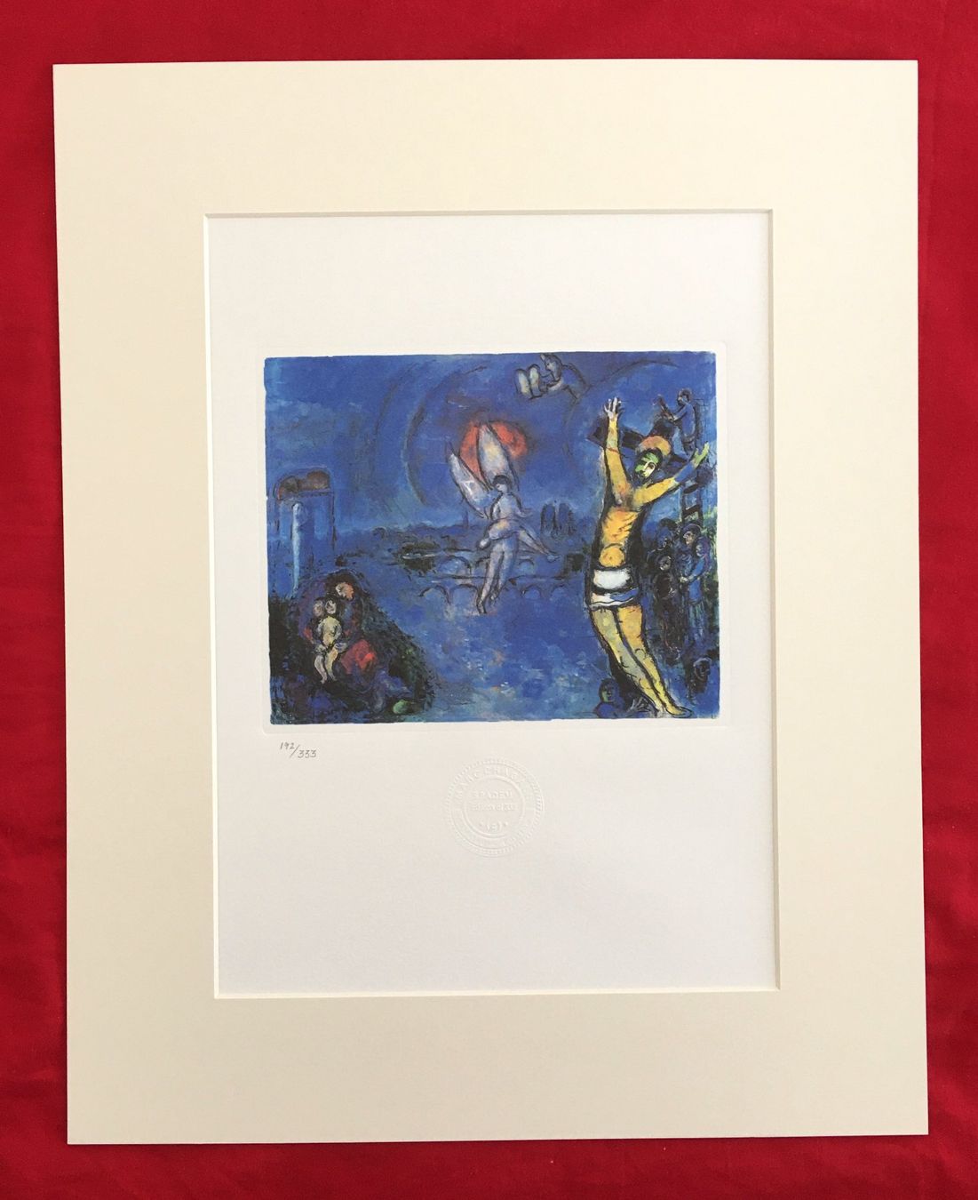 Grafica & Litografie: Marc Chagall "Kreuzigung" Zinkätzung – Usato da Nennigkofen venduto da Sommersonnen