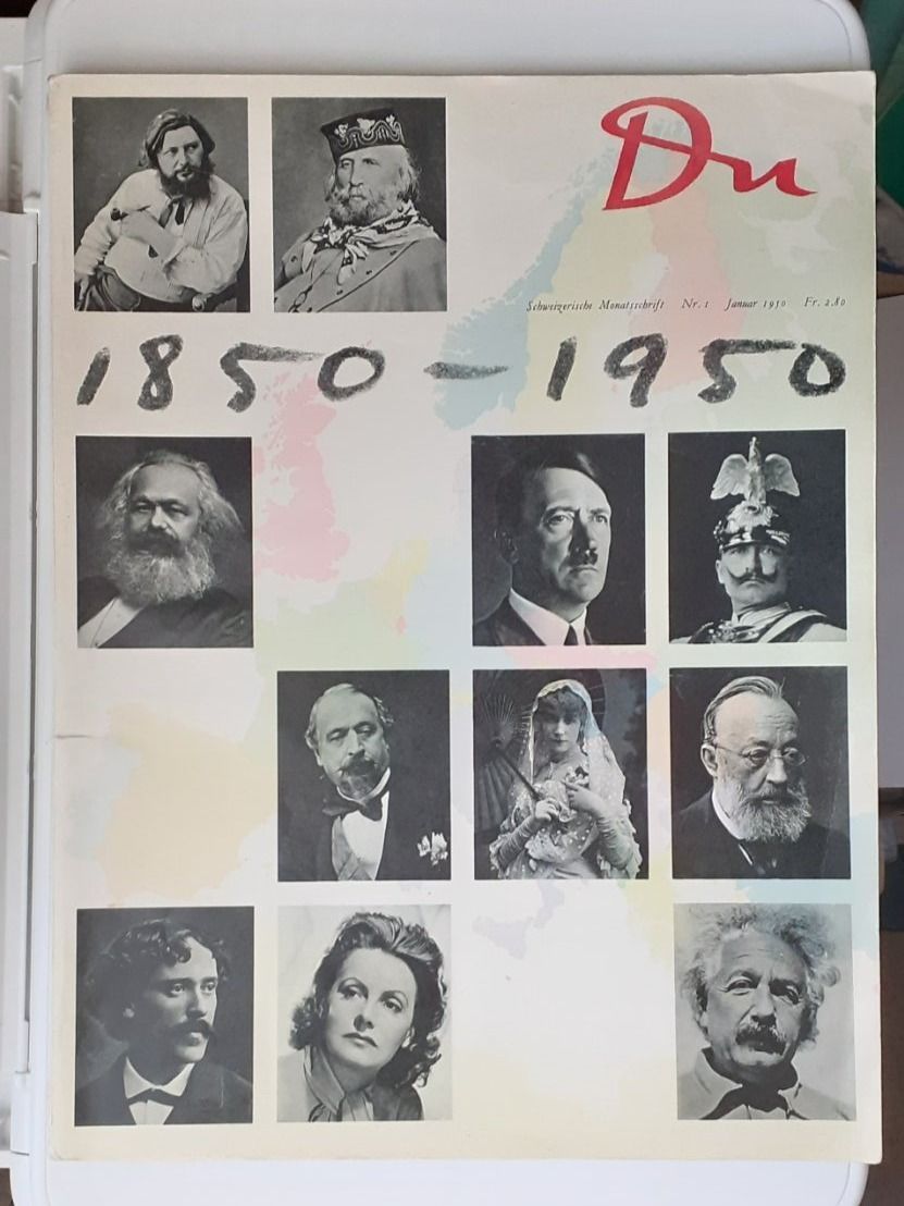 Riviste & Magazine: Schweizerische Monatsschrift "Du" NR.1, 1950 – Usato da Mörschwil venduto da lindaswunderkiste