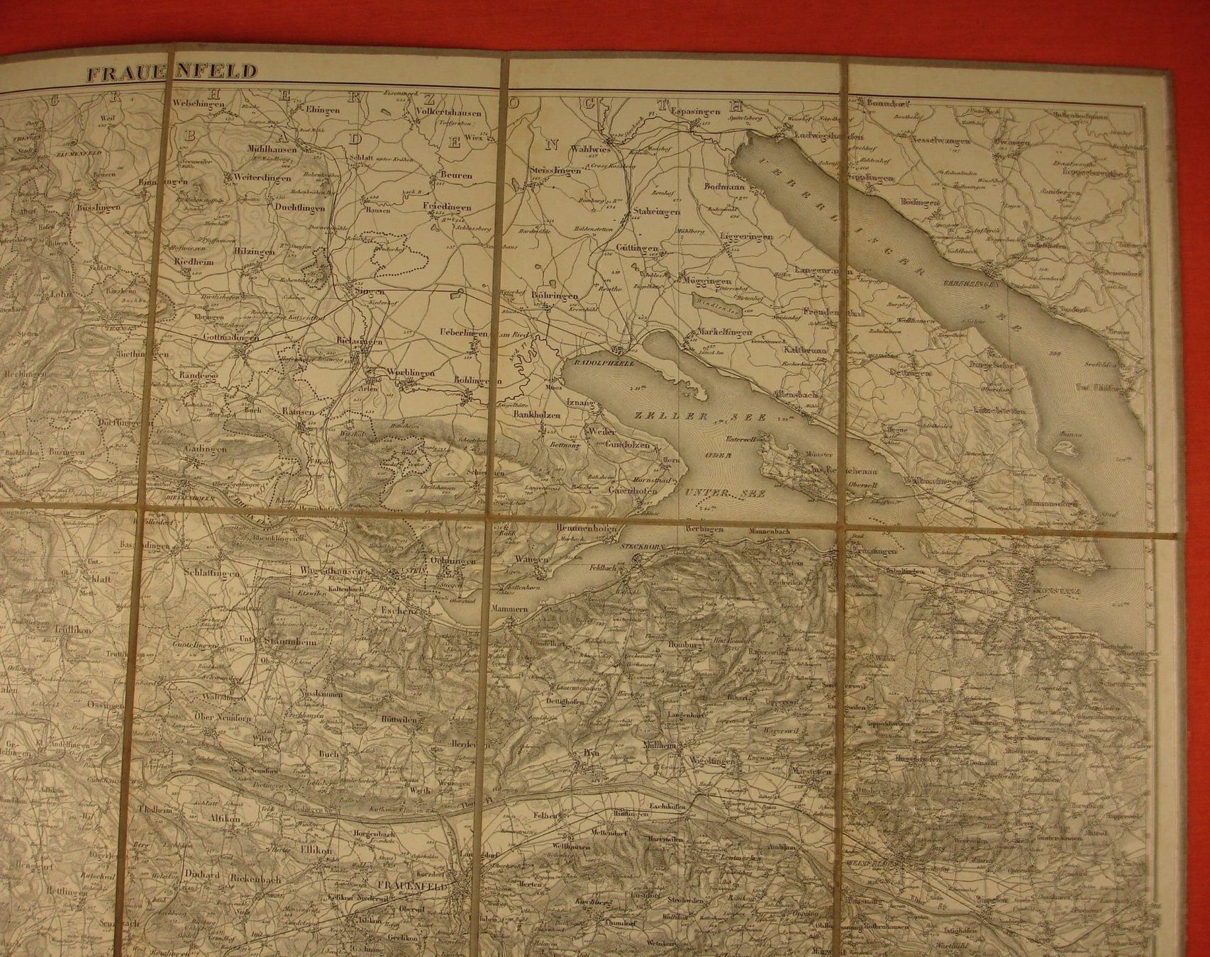 Ansichtskarten: FRAUENFELD 1906 – Gebraucht aus Grüningen von Kartensammler 2